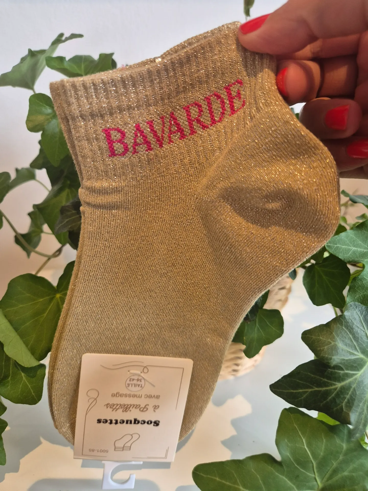Chaussette BAVARDE