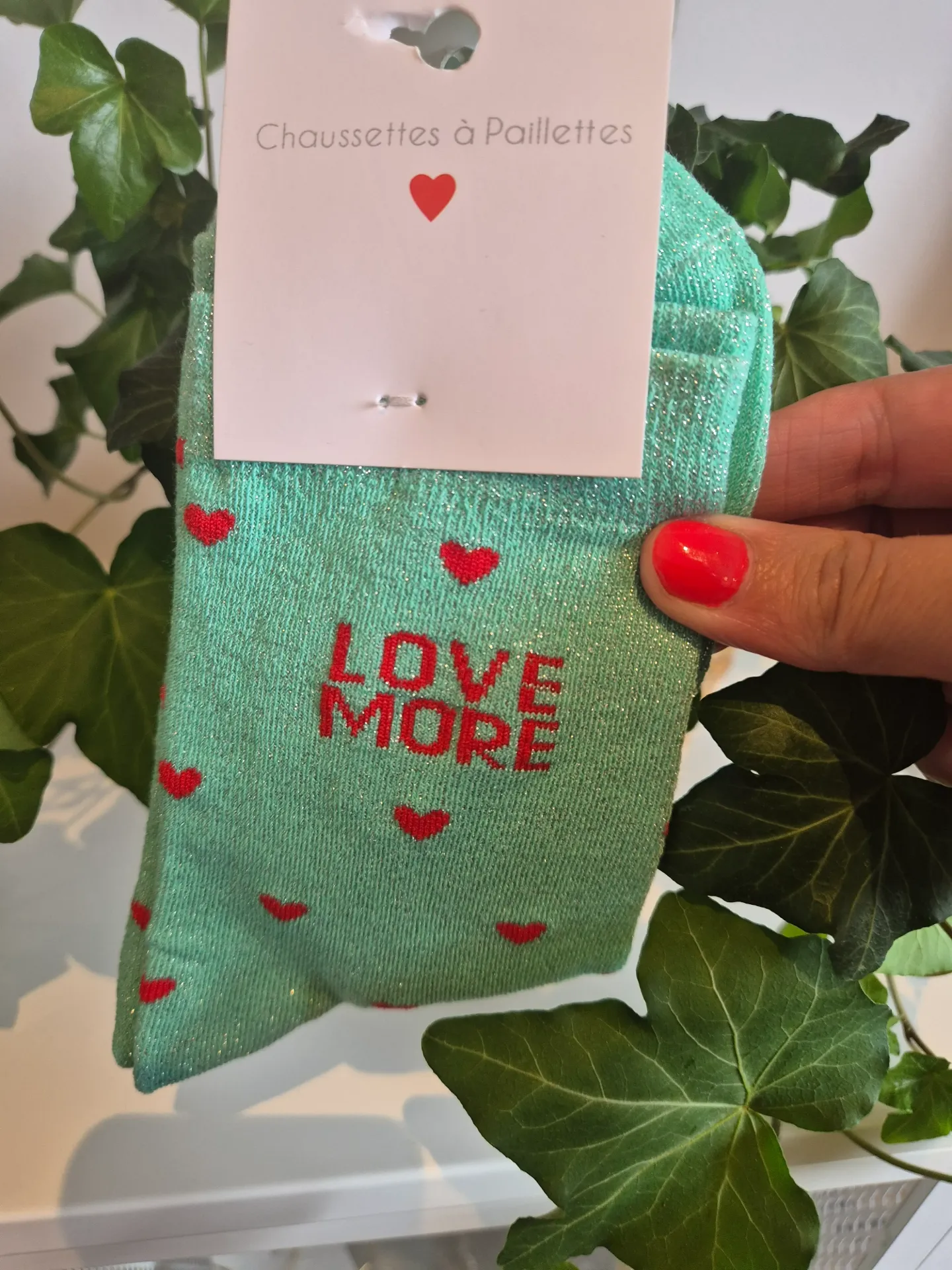 Chaussette LOVE MORE