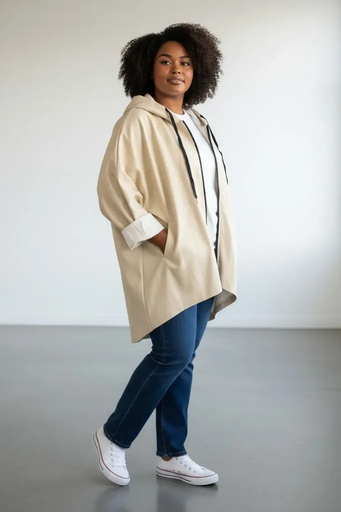 Veste à capuche CAMELIA