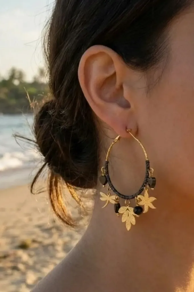 Boucle d'oreille HOLI