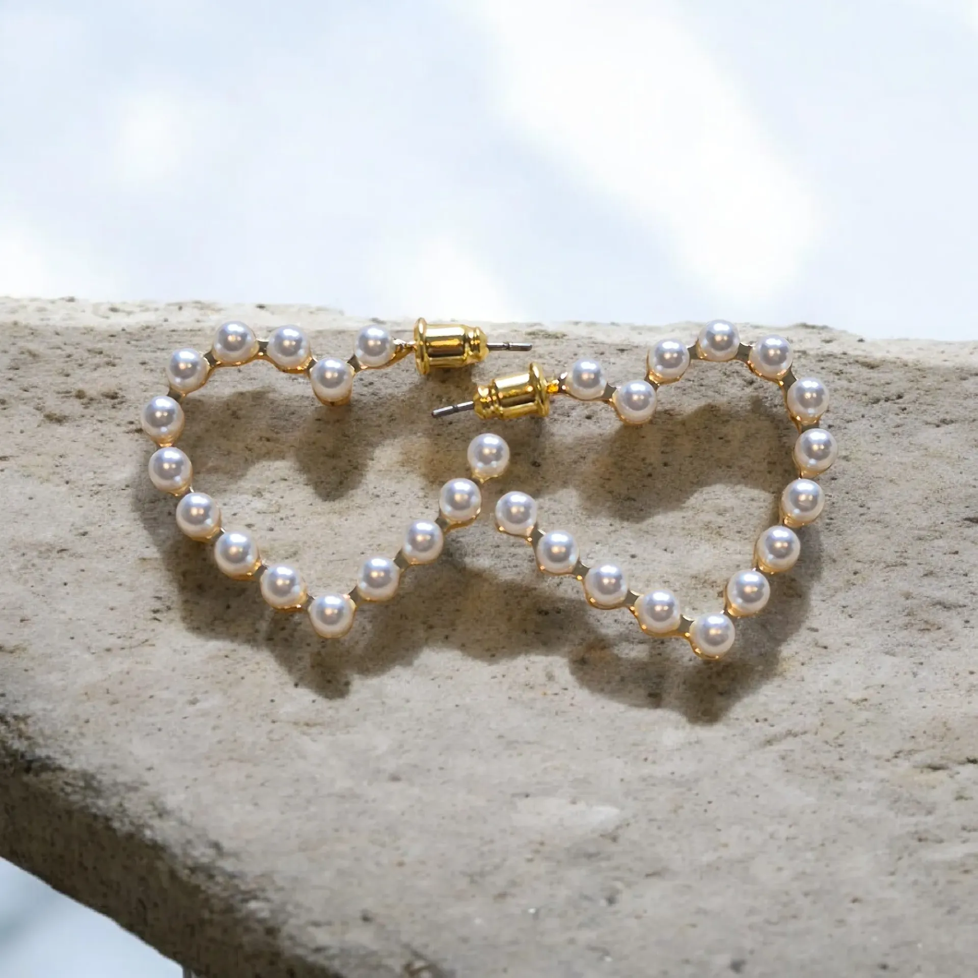 Boucles d'oreilles PERLE