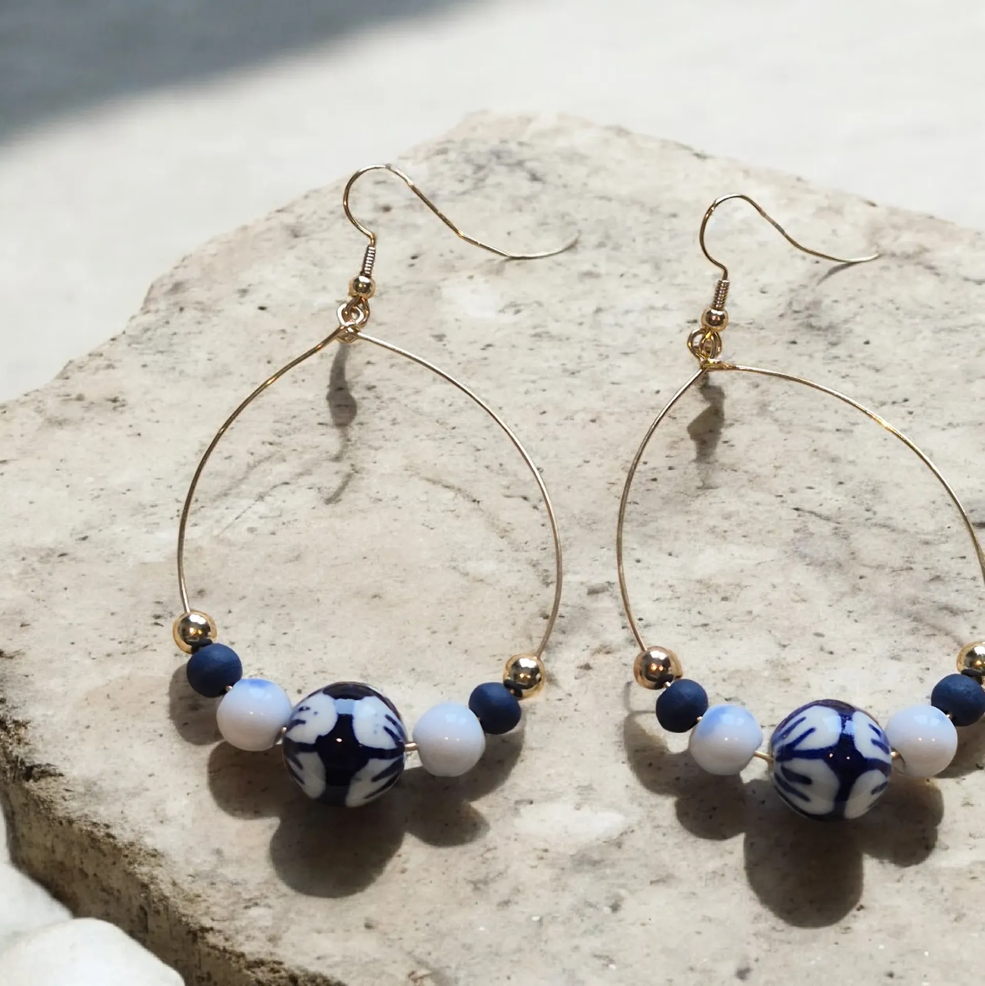 Boucles d'oreilles BLUE
