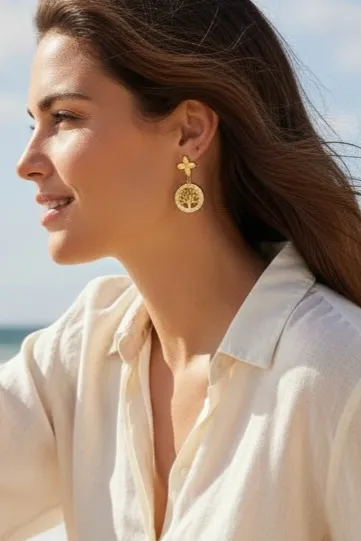 Boucle d'oreille VIE