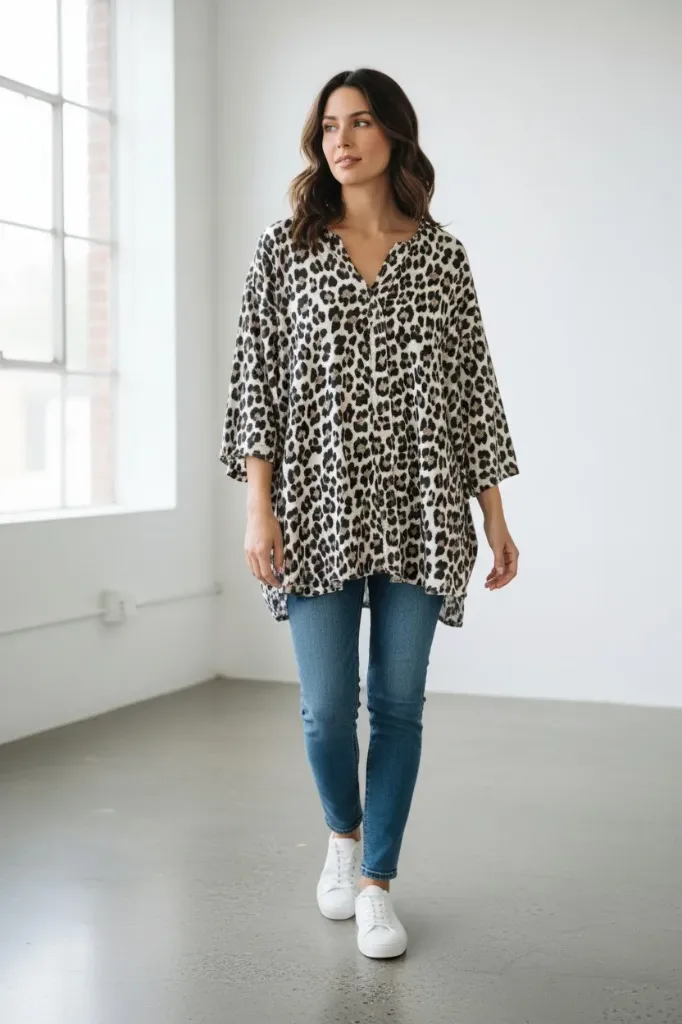 Blouse léopard SACHA