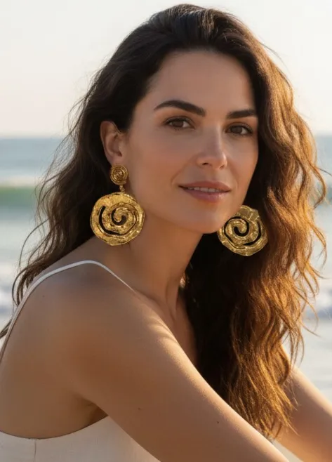 Boucle d'oreille SIA
