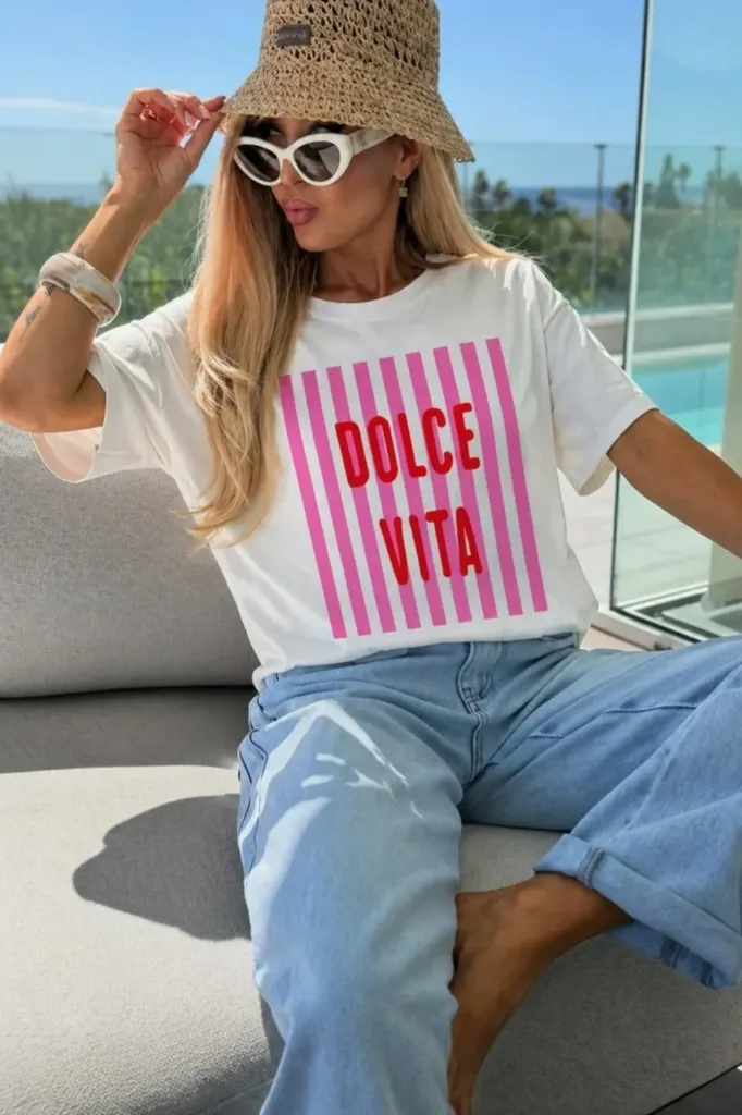 Tee-shirt LA DOLCE VITA