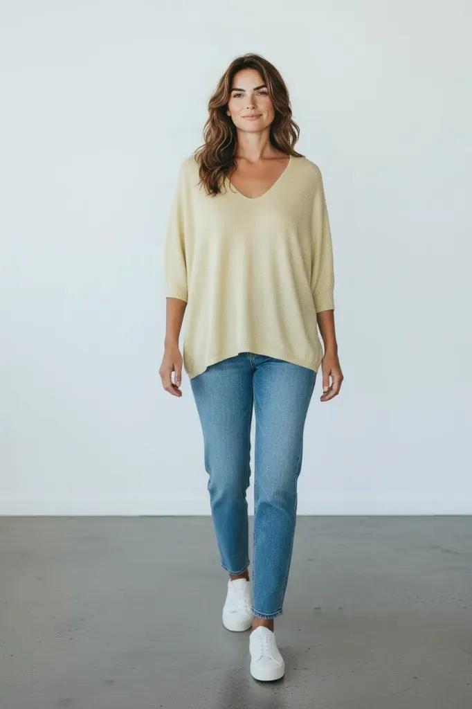 Pull léger manches courtes DALVA