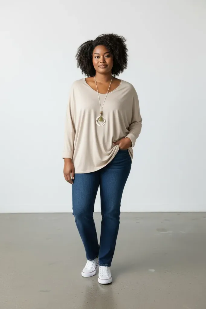 Blouse avec collier Rice
